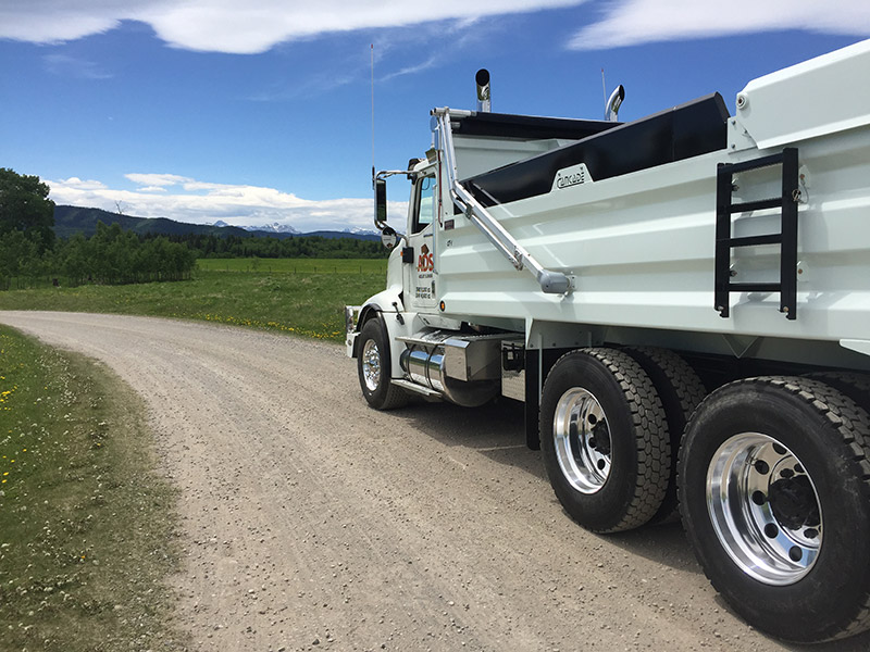 gravel hauling